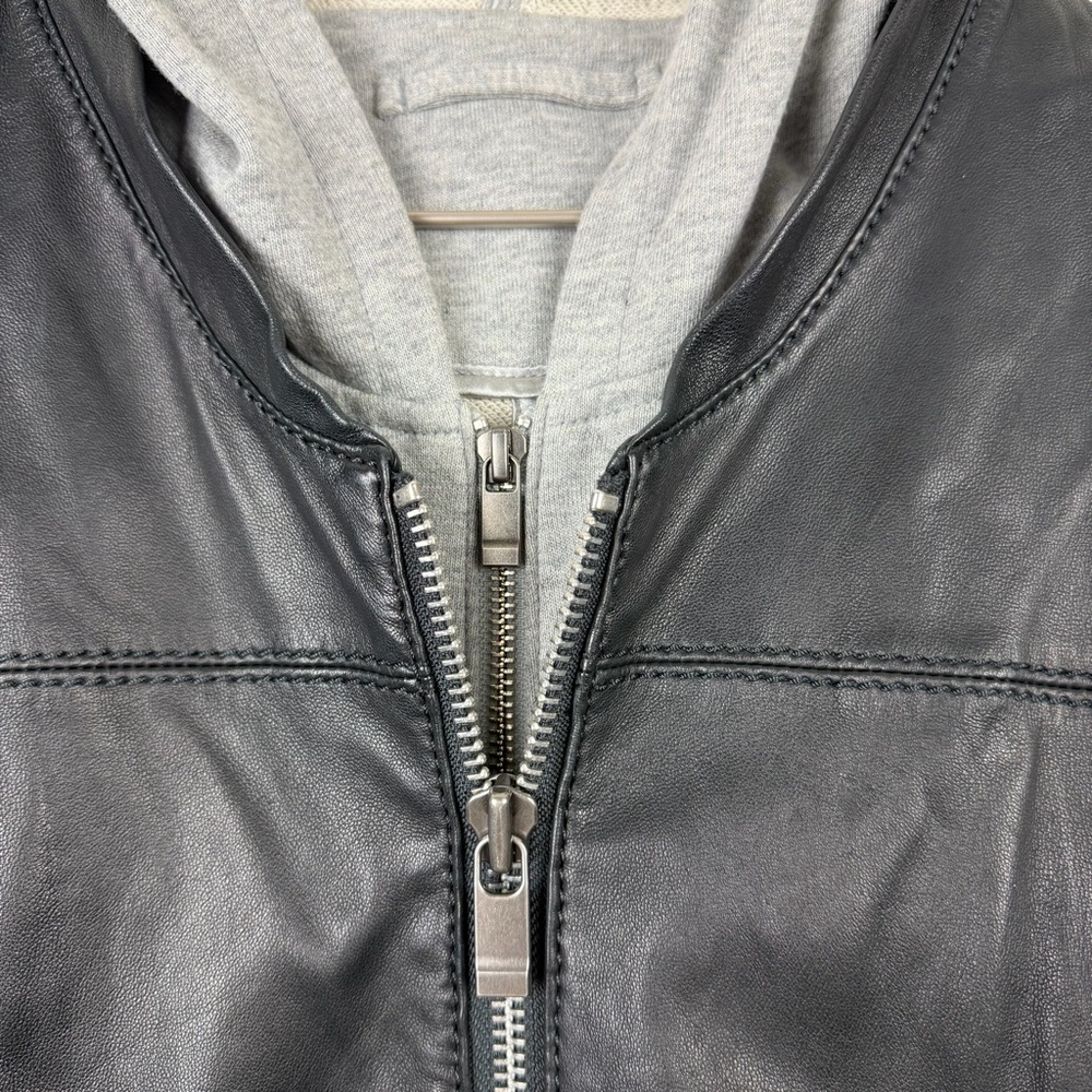 AS by DF 100% Leather Bomber Jacket - Size‎ L - Picture 11 of 11